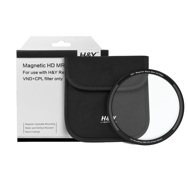 H&Y(エイチ&ワイ) Magnetic Black Mist for REVORING 46-62mm 1/2 RMB2-62