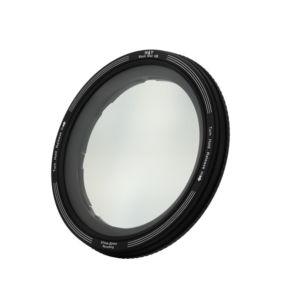 H&Y(エイチ&ワイ) Revoring Black Mist 58-77mm 1/2 RB2-77