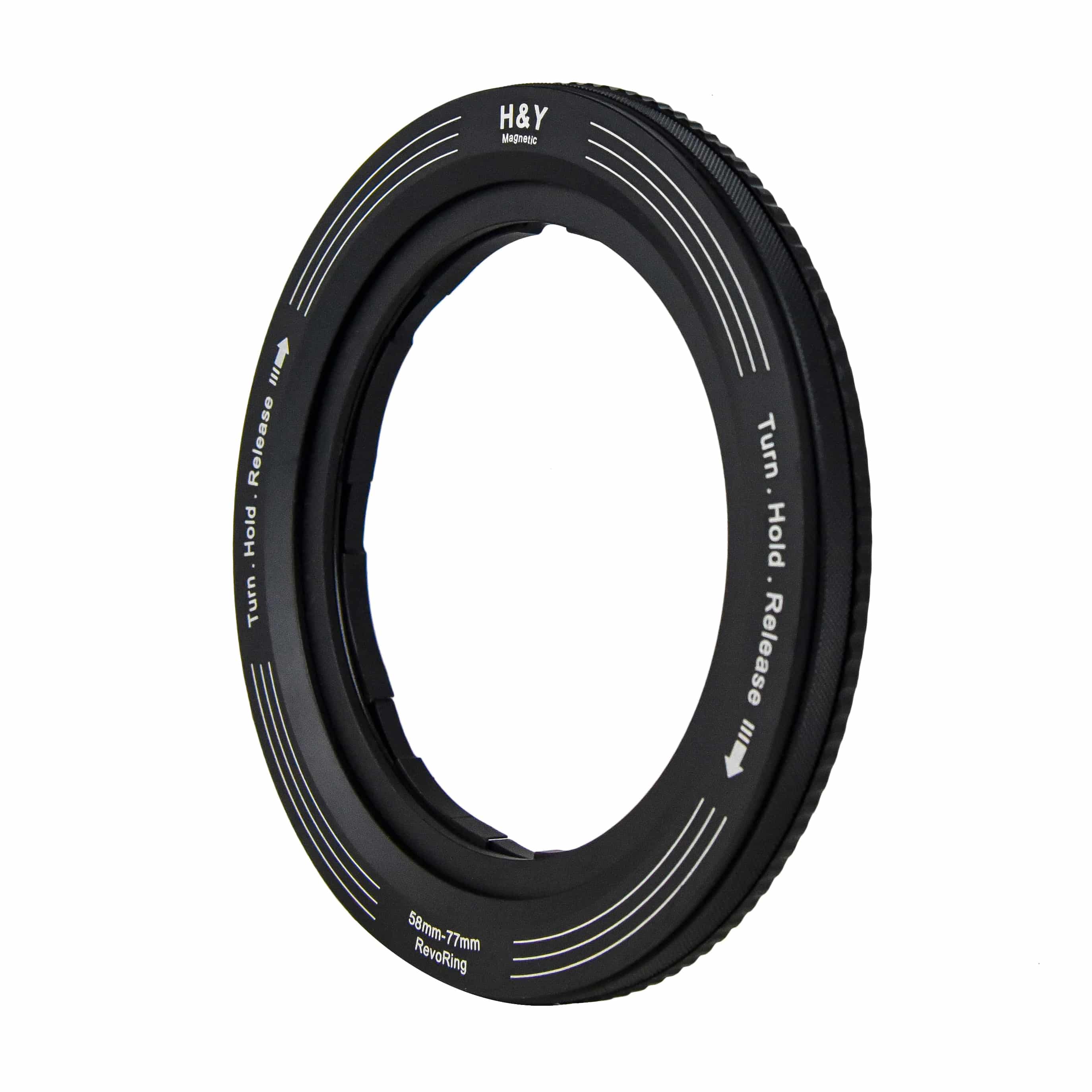 H&Y(エイチ&ワイ) Swift Variable Magnetic Adapter Ring for REVORING(58-77mm) RM77