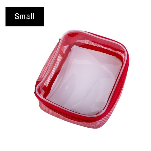 【50%OFF/OUTLET】Filmsticks(フィルムスティックス) クリアケース Sサイズ レッド / ポーチ / FCASE-S-RED