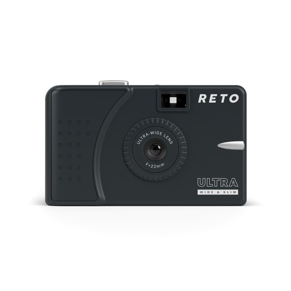 Reto(レト) Ultra wide and slim フィルムカメラ チャコール UWS-CC