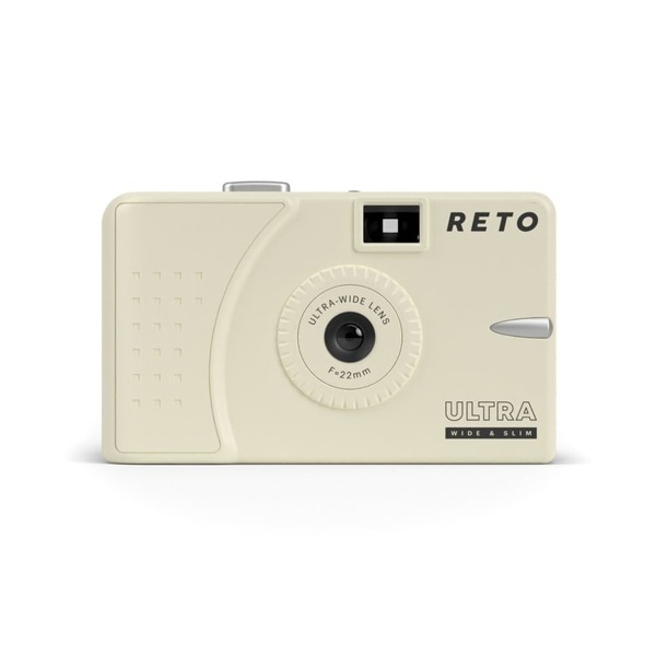Reto(レト) Ultra wide and slim フィルムカメラ クリーム UWS-CR