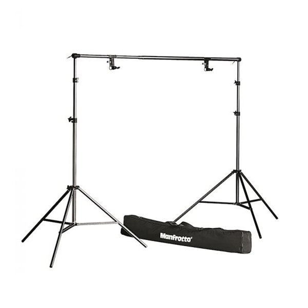 Manfrotto(マンフロット) 背景紙サポートシステム 112-298cm ブラック Jタイプ(メスタボ仕様) スタンドキット 1314JB