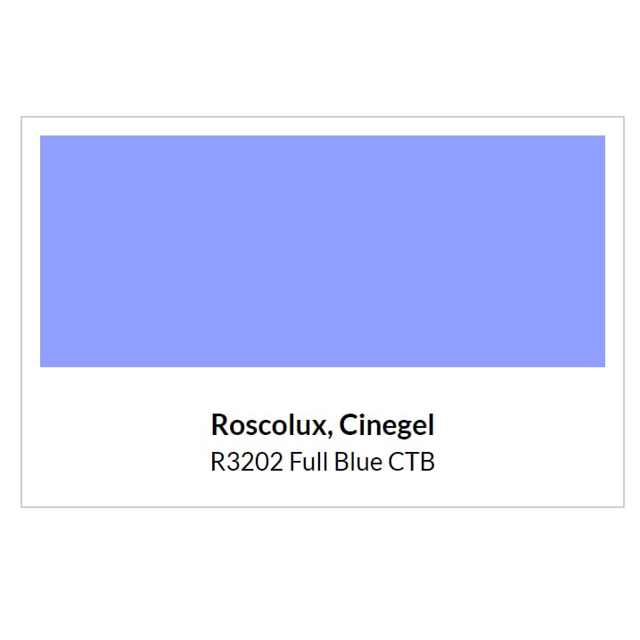 ROSCO(ロスコ) シネジェル ♯3202 Full Blue CTB ロール
