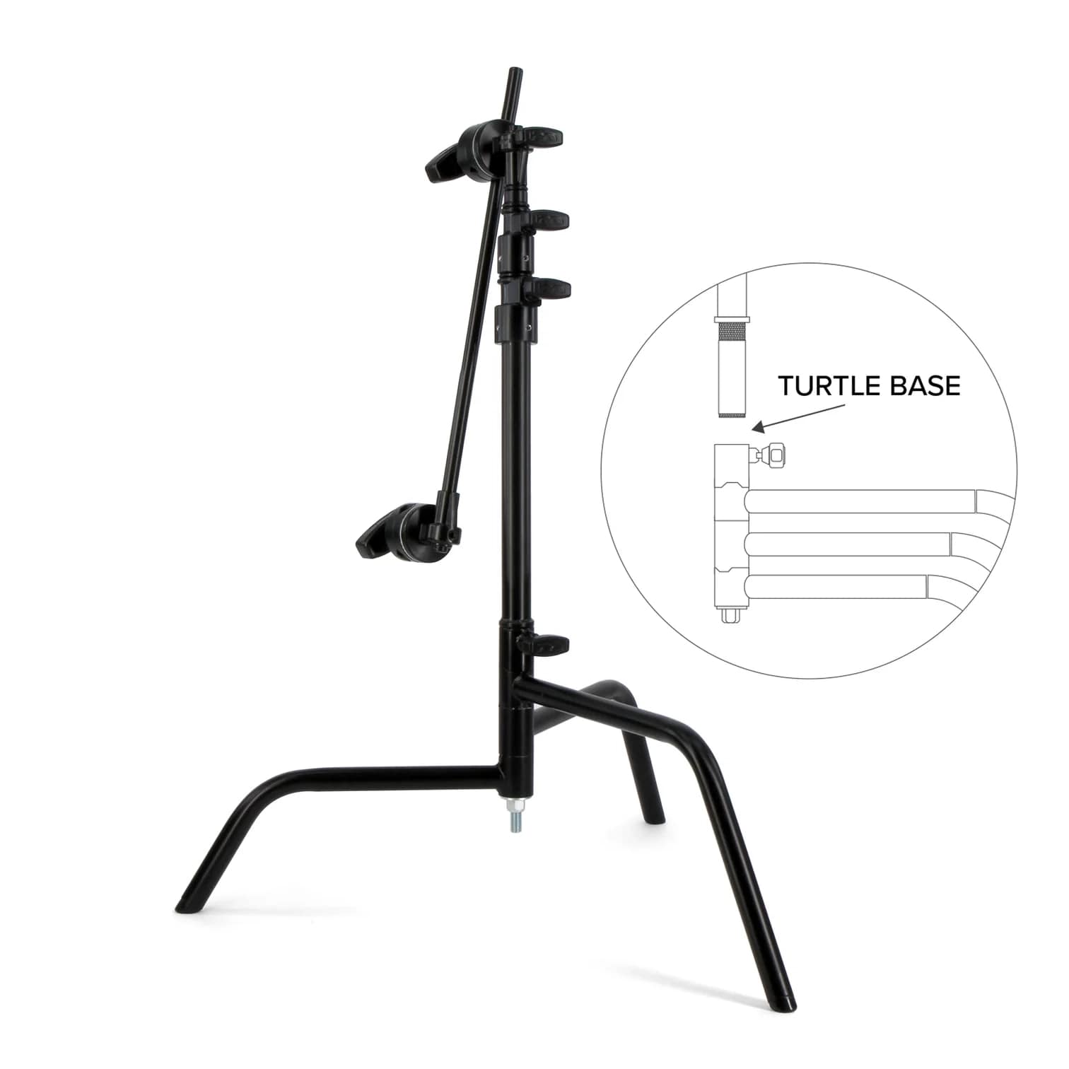 Matthews(マシューズ) ハリウッドC+ センチュリースタンド 20インチ D/Rコンプリート ブラック 756120