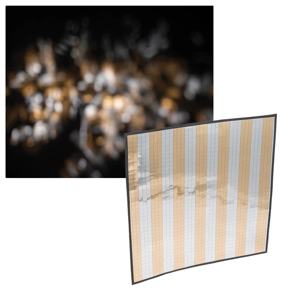 dedolight(デドライト) EFLECT 80x80cm マルチミラー 粗目(シルバー/ゴールド・ゼブラ) DEFRXL-MZSG3 265262