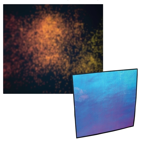 dedolight(デドライト) EFLECT 80x80cm マルチミラー 細目(トロピカルブルー) DEFRXL-MTB1 265264