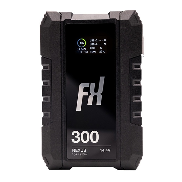 FXLION(FXライオン) NEXUS Vマウントリチウムイオンバッテリー 14.8V 300Wh BP-300SL