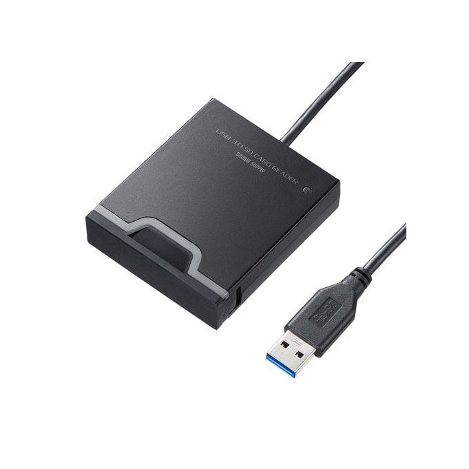 SANWASUPPLY(サンワサプライ) USB3.2 Gen1 SDカードリーダー ADR-3SDUBKN