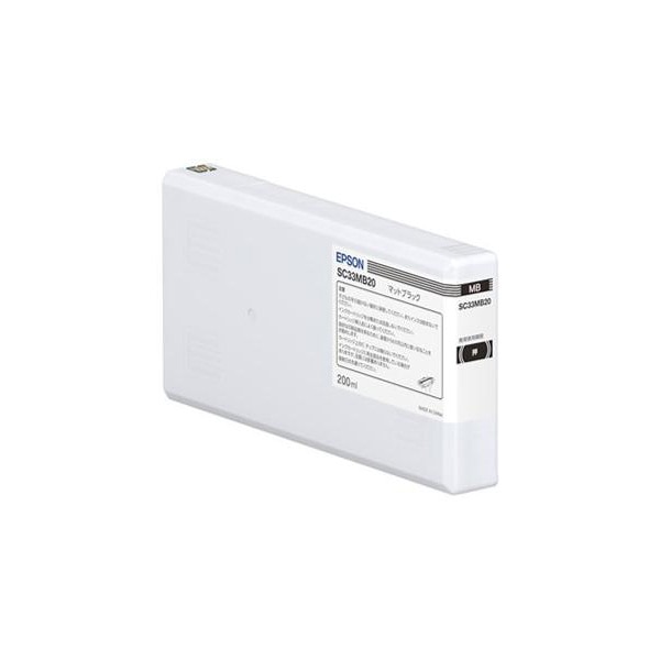 EPSON(エプソン) P5350用インクカートリッジ 200ml マットブラック SC33MB20