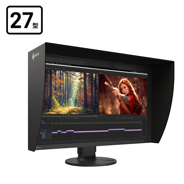 【会員価格/SALE】EIZO(エイゾー) ColorEdge CG2700X 26.9型カラーマネージメント液晶モニター+遮光フード同梱  CG2700X-BK