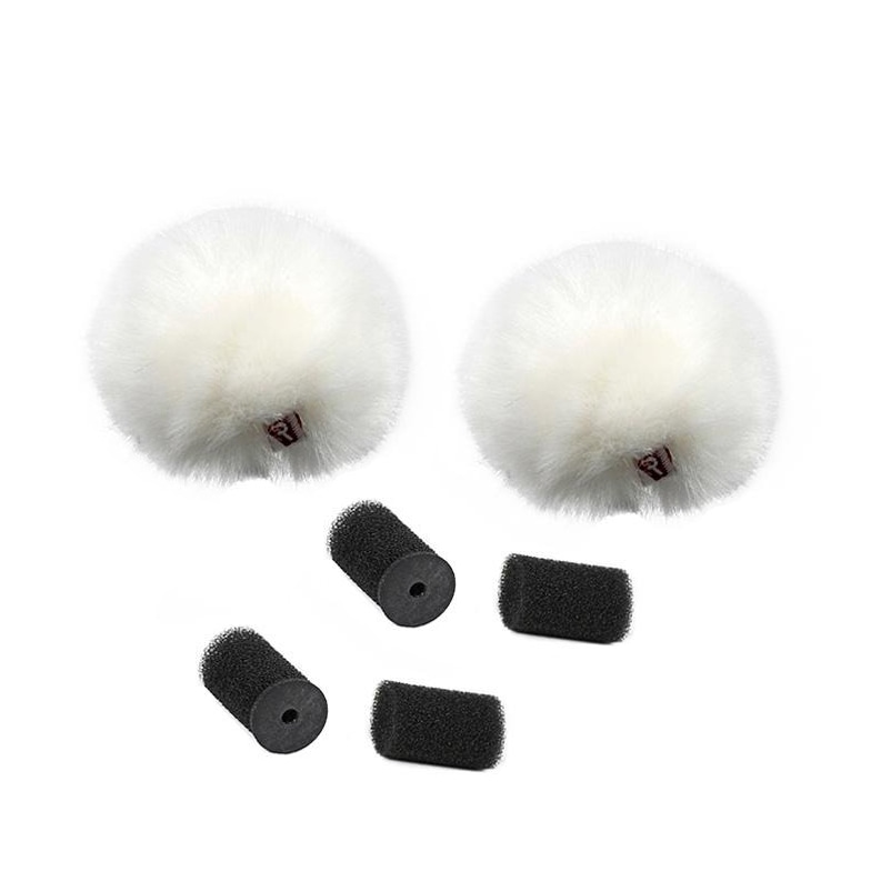 Rycote(ライコート) ラベリアマイク用ウインドジャマー(ホワイト/2個入り) RYC-065503