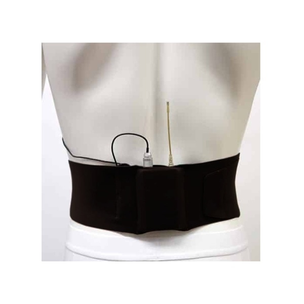 URSA STRAPS(URSAストラップス) Waist Big Pouch - SMALL Black U-SML-BP-BLK