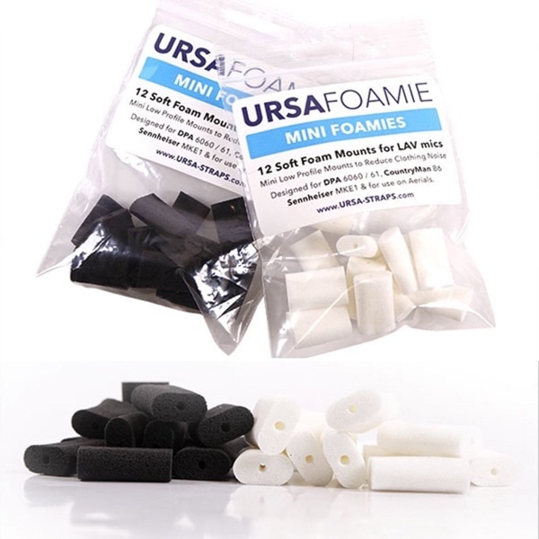 URSA STRAPS(URSAストラップス) FOAMIES MINI 12個入り - White U-MINIFOAMIE-WHT