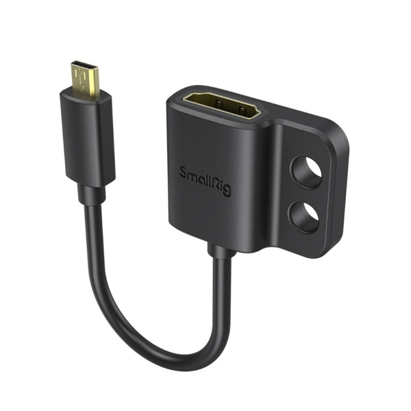 SmallRig(スモールリグ) スーパースリム4K HDMI変換アダプタ(タイプD→タイプA) 3021