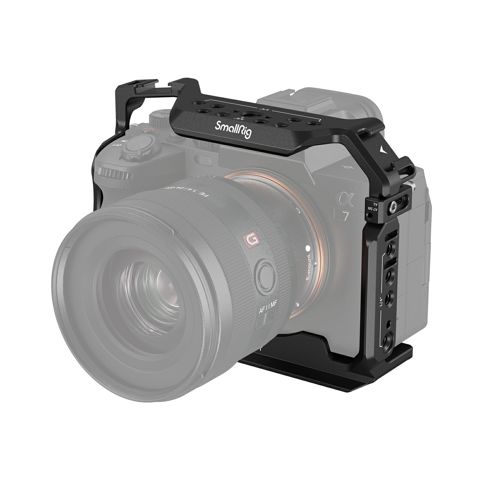 SmallRig(スモールリグ) SONY α7 V/α7R V/α 7 IV/α7S III/ α1 /α7R IV用 フルカメラケージ 3667C