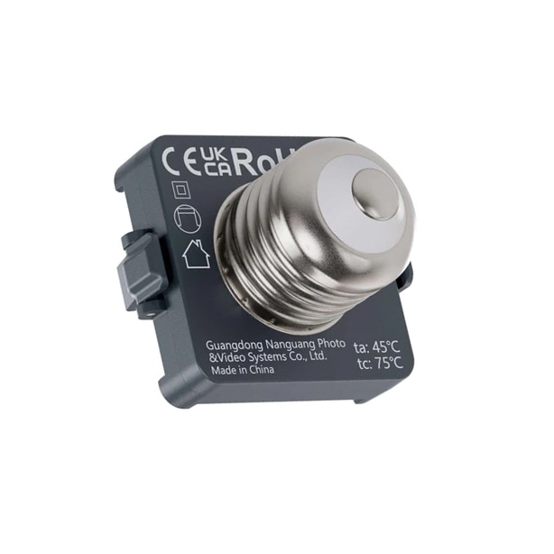 NANLITE(ナンライト) NANLUX Evoke 5C マグネット式E27ソケットアダプター AS-MSA-E27-EV5C