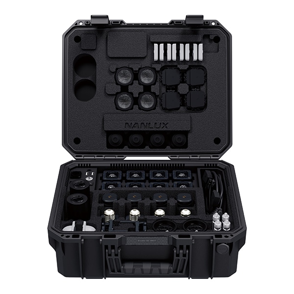 NANLITE(ナンライト) NANLUX Evoke 5C 8Kit 撮影用ライト 6W 超小型フルカラースポットライト Evoke 5C 8KIT