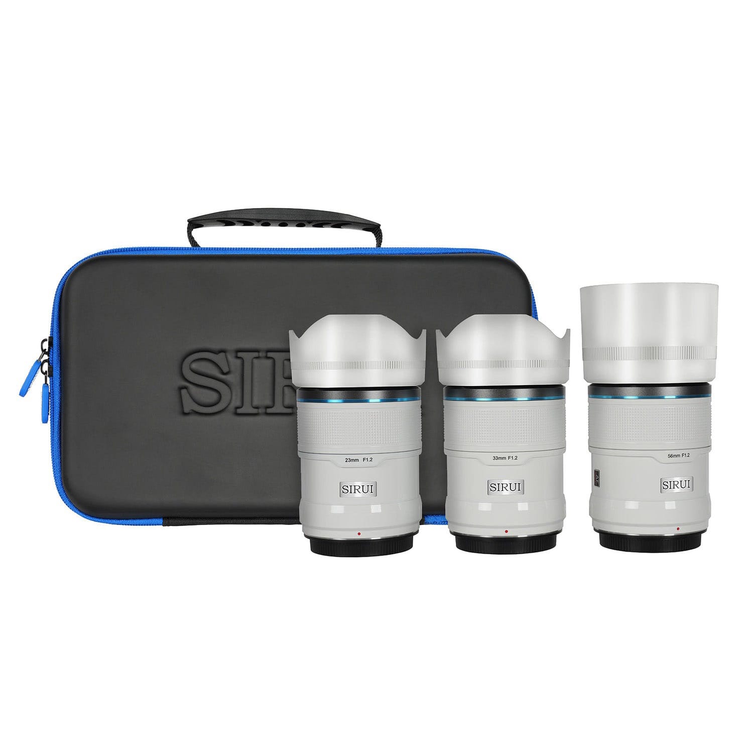 SIRUI(シルイ) AFレンズ F1.2 APS-C 3本セット ソニーEマウント/ホワイト AS-3S-EW-JP