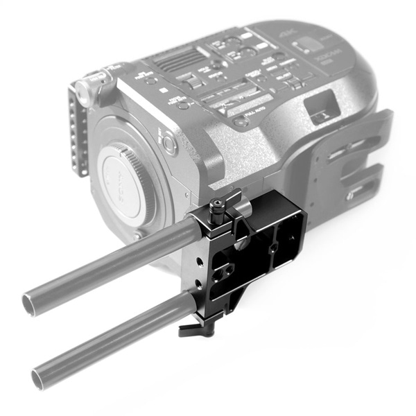 SmallRig(スモールリグ) デュアル15mm径ロッドクランプ付きベースプレート 1674