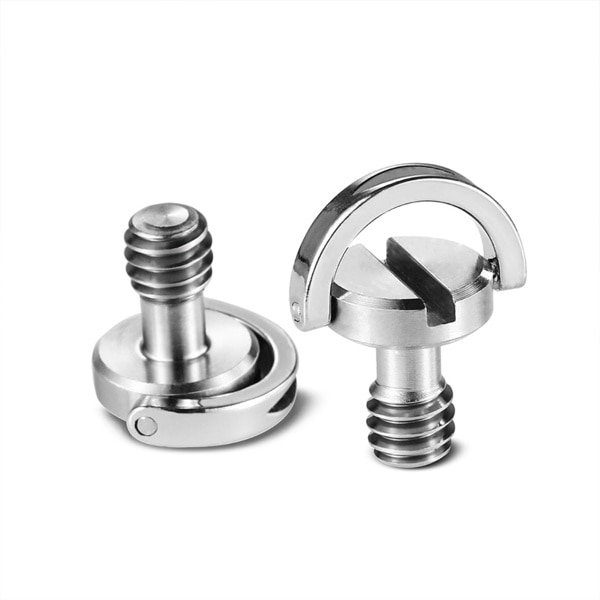 SmallRig(スモールリグ) Dリング付き1/4ネジ(2本) 838