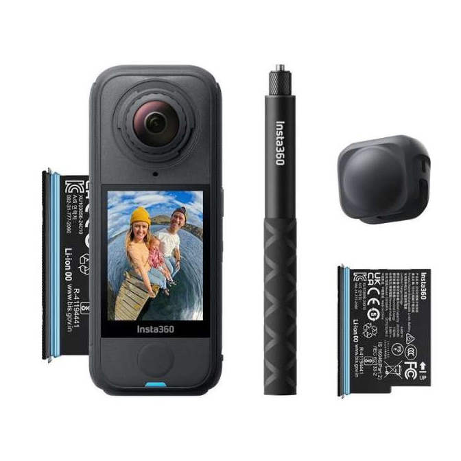 Insta360(インスタ360) Insta360 X4 Air スターターバンドル グラファイトブラック CINSAAFA-SE03