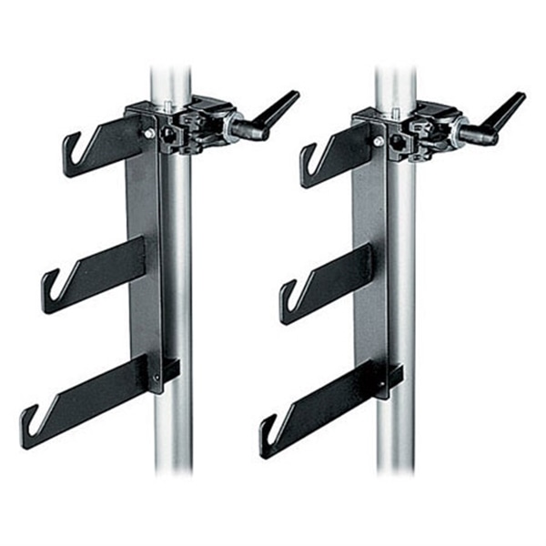 【9/18-OUTLET】Manfrotto(マンフロット) 背景紙3本掛けフック(スーパークランプ付き) 044
