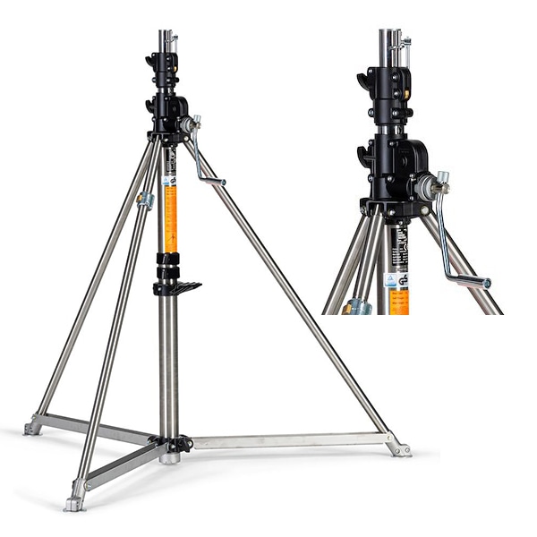 Manfrotto(マンフロット) スーパーワインドアップステンレススチールスタンド 387XU