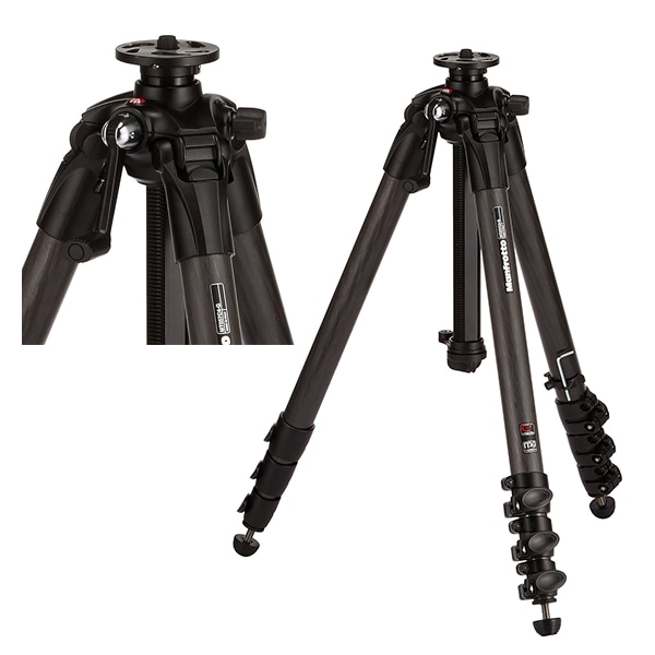 Manfrotto(マンフロット) 057カーボン三脚 4段 ギア付き MT057C4-G