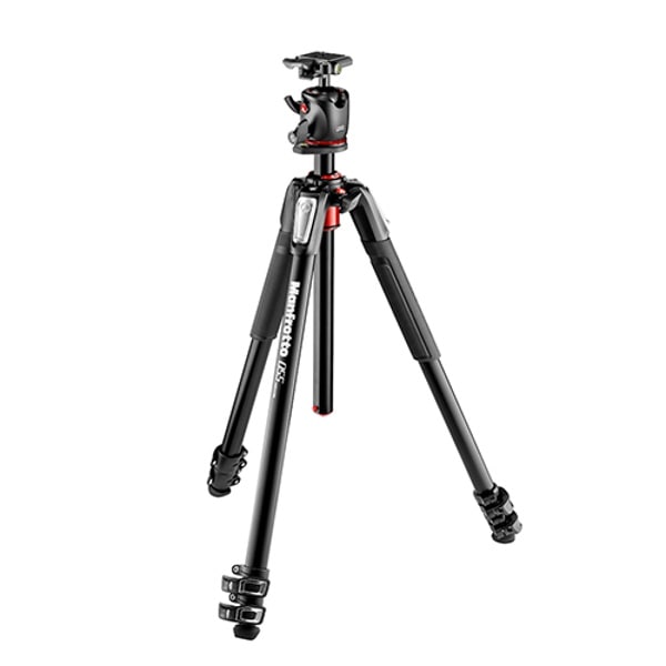 Manfrotto(マンフロット) 055プロアルミニウム三脚 3段+Q2付きボール雲台 MK055XPRO3-BHQ2
