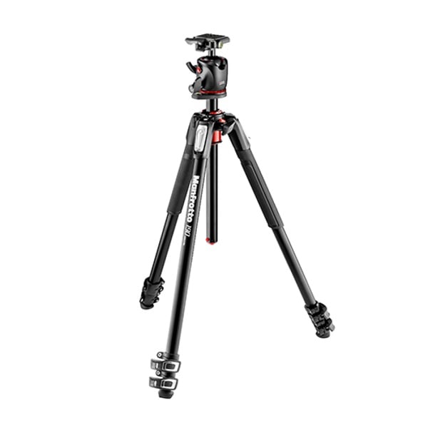 Manfrotto(マンフロット) 190プロアルミニウム三脚3段+Q2付きボール雲台 MK190XPRO3-BHQ2