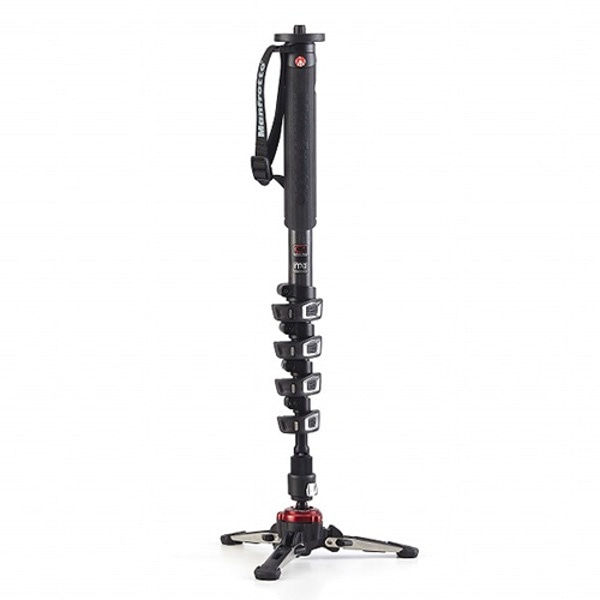 Manfrotto(マンフロット) XPRO フルード ビデオ一脚 カーボンファイバー5段 MVMXPROC5