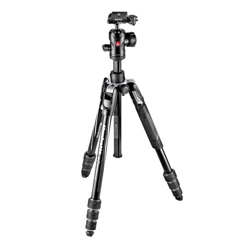 Manfrotto(マンフロット) befree アドバンス アルミニウムT三脚キット ブラック MKBFRTA4BK-BH