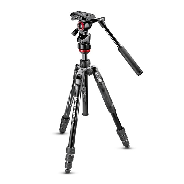 Manfrotto(マンフロット) befree live アルミニウムT 三脚 ビデオ雲台キット MVKBFRT-LIVE