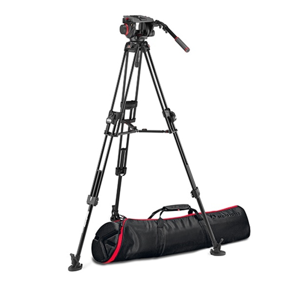 Manfrotto(マンフロット) 509HDビデオ雲台+645FASTアルミ三脚 MVK509TWINFA