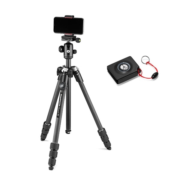 Manfrotto(マンフロット) ElementMIIカーボン4段三脚 モバイルBTキット MKELMII4CMB-BH