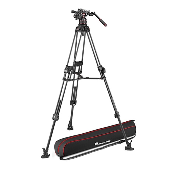 Manfrotto(マンフロット) ナイトロテック612ビデオ雲台+645FASTカーボン三脚 MVK612TWINFC
