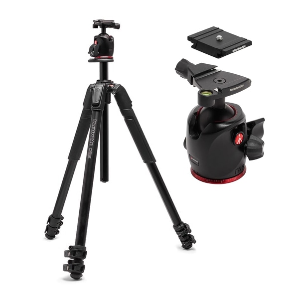 Manfrotto(マンフロット) 055プロアルミ三脚3段+Q6付きXPROボール雲台キット MK055XPRO3-Q6T