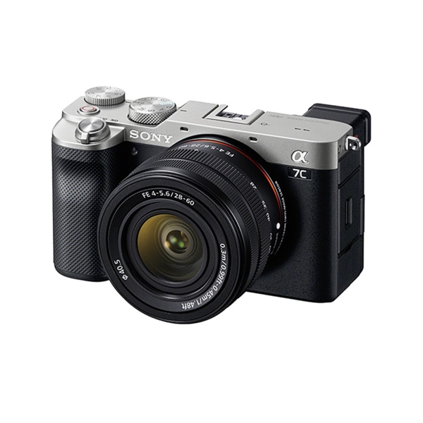 SONY(ソニー) α7C フルサイズミラーレス デジタル一眼カメラ レンズキット シルバー ILCE-7CL(S)