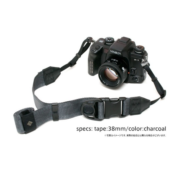 diagnl(ダイアグナル) Ninja Strap (ニンジャストラップ) 38mm チャコール