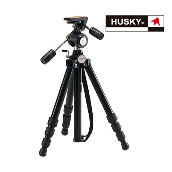 HUSKY(ハスキー) ショート4段三脚 ヘッド一体型 HT-1042(旧品番 ♯1001)