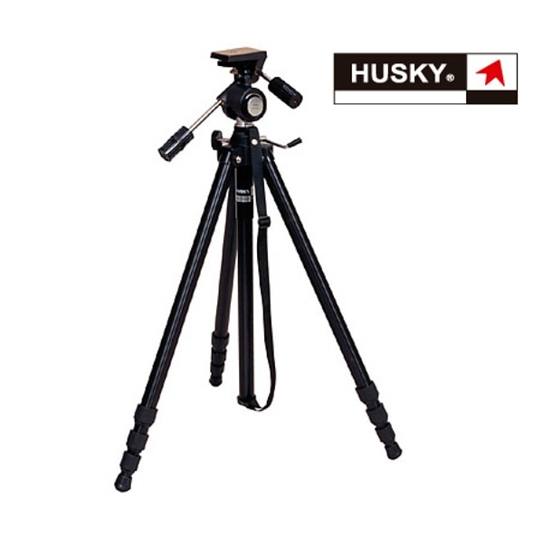 HUSKY(ハスキー) 4段三脚 ヘッド一体型 HT-1040(旧品番 ♯1004)