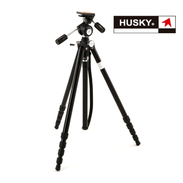 HUSKY(ハスキー) 5段三脚 ヘッド一体型 HT-1050(旧品番 ♯1005)