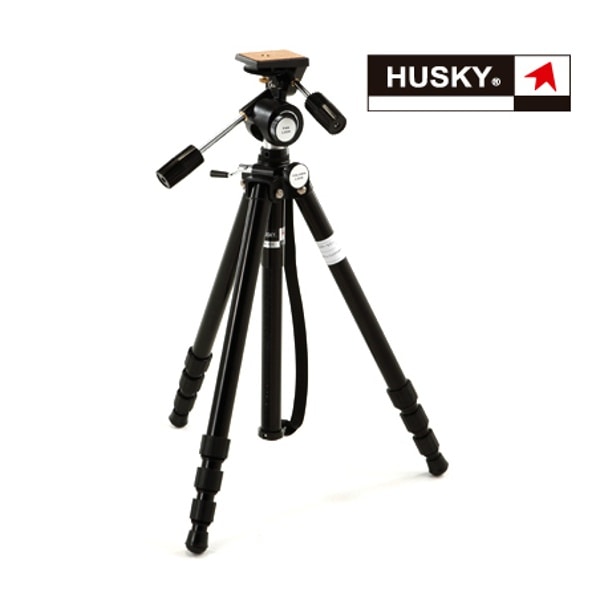 HUSKY(ハスキー) セミショート4段三脚 ヘッド一体型 HT-1041(旧品番 ♯1007)
