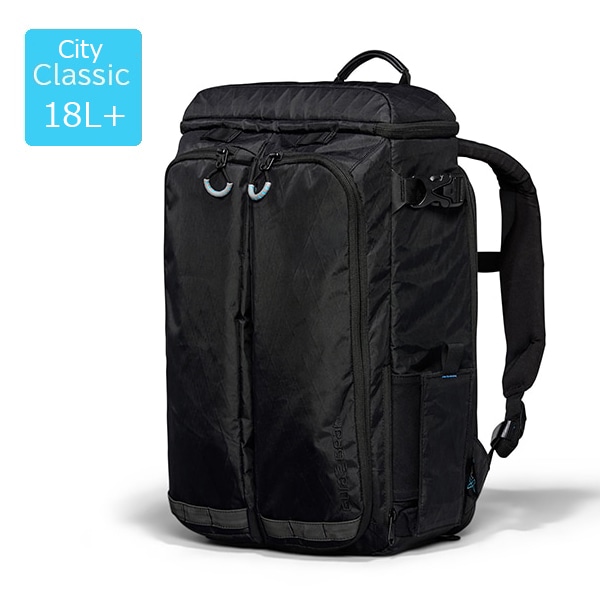 【40%OFF/OUTLET】Gura Gear(グラギア) キボコ シティ クラシック 18L+ ブラック / GG0685-1945