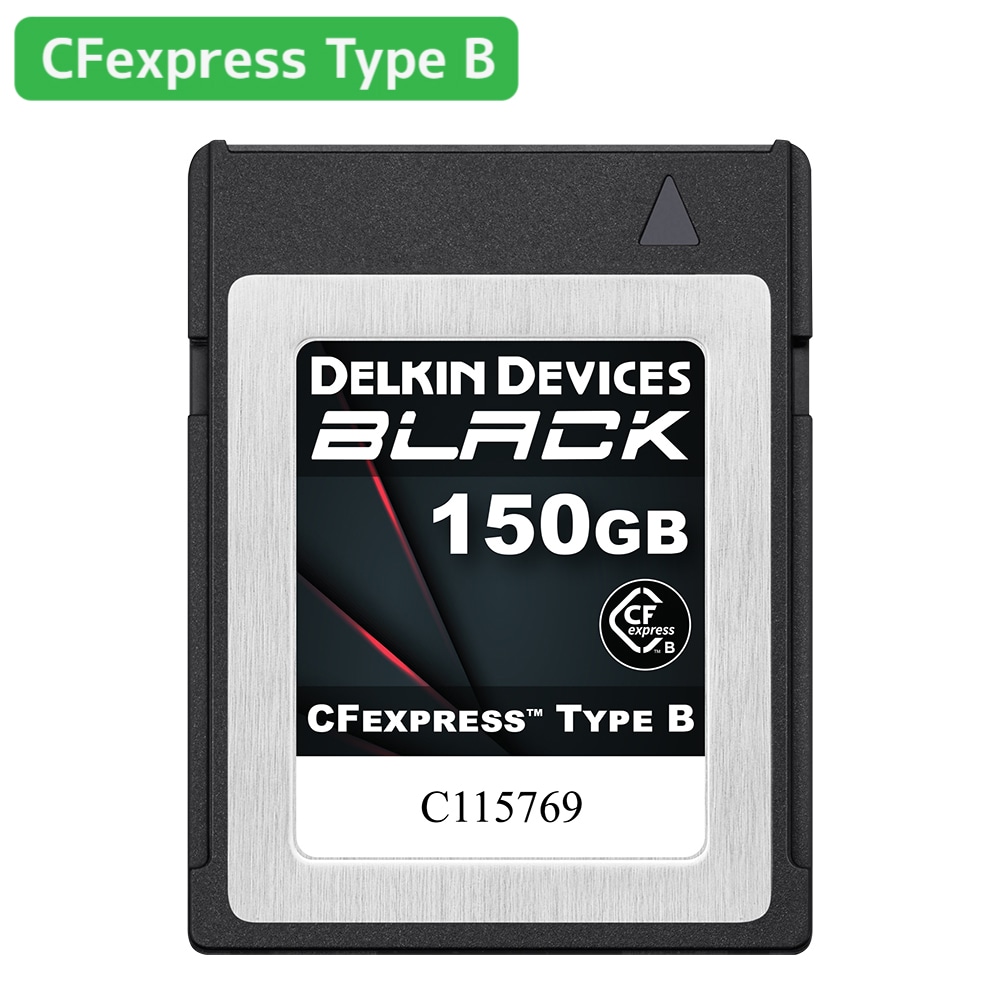 【-9/30 10%OFF】Delkin Devices(デルキン デバイセズ) BLACK CFexpress Type B 150GB DCFXBBLK150