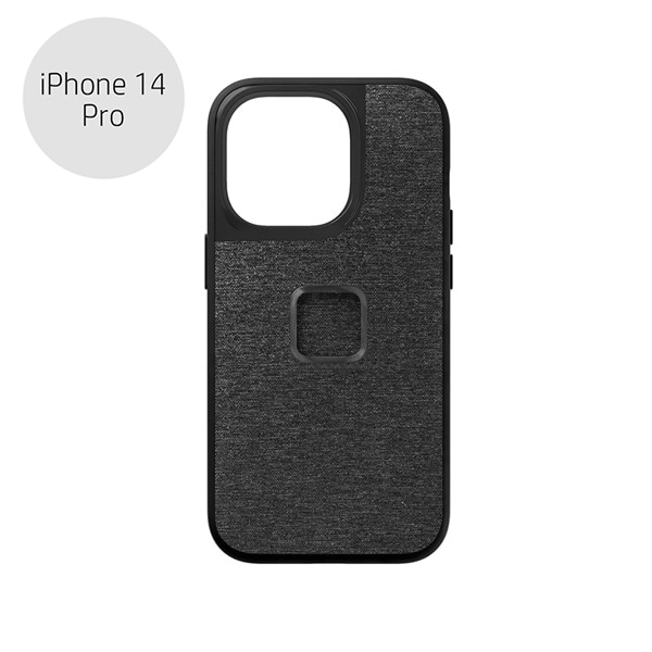 【6/12-OUTLET】Peak Design(ピークデザイン) エブリデイ ケース iPhone 14 Pro チャコール / M-MC-BB-CH-1