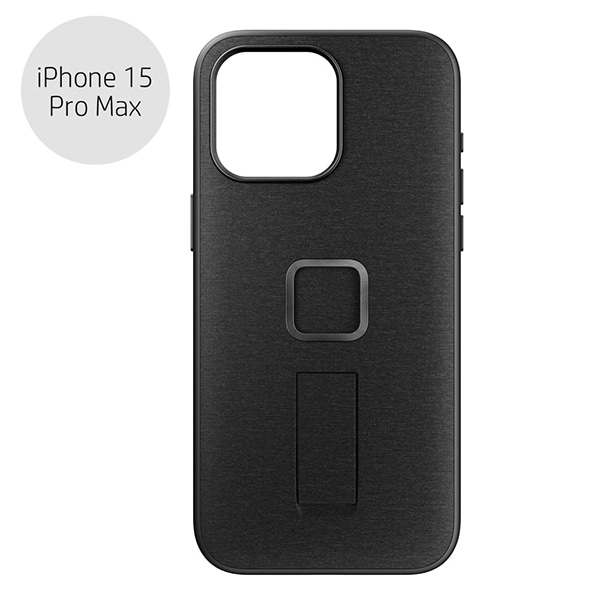 【6/12-OUTLET】Peak Design(ピークデザイン) エブリデイ ループ ケース iPhone 15 Pro Max V2 チャコール / M-LC-BL-CH-2