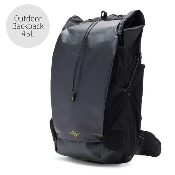 【20％OFFキャンペーン】Peak Design(ピークデザイン) アウトドア バックパック 45L ブラック / BABP-45-BK-1