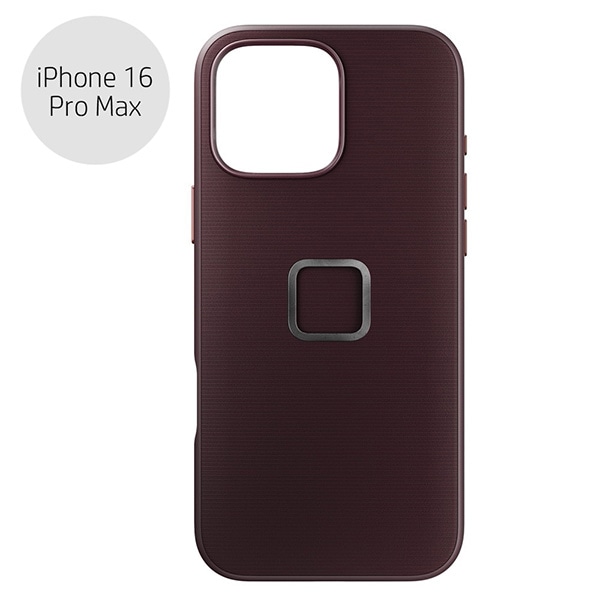 Peak Design(ピークデザイン) エブリデイ ケース iPhone 16 Pro Max エクリプス / ナイロンキャンバス / M-MC-BV-EP-1